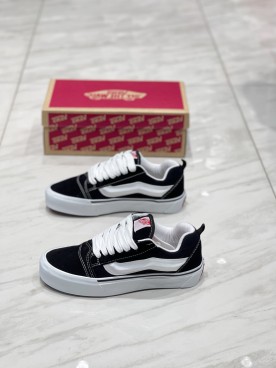 VANS Knu Skool Siyah Beyaz İthal