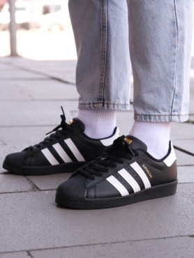 SÜPERSTAR SİYAH - BEYAZ İTHAL