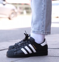 SÜPERSTAR SİYAH - BEYAZ İTHAL