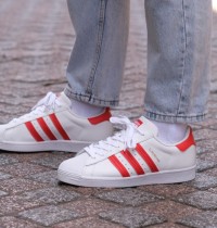 SÜPERSTAR BEYAZ - KIRMIZI İTHAL